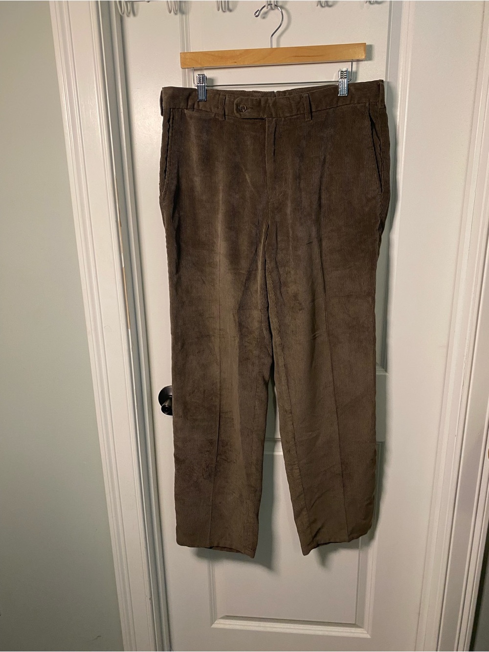 Peter Millar Nanolux Brown Corduroy Trousers